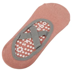 Шкарпетки для йоги та пілатесу із закритими пальцями розмір 36-41 ніжно рожевий