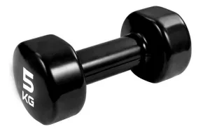 Гантелі вінілові PowerPlay 4125 Achilles 2*5 кг. чорні (пара - 2шт.)