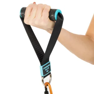 Ручки для еспандерів, резинок та тренажерів STRAP HANDLE PRO LiveUp 2 шт чорний LP8192J