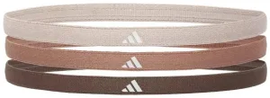 Пов'язки на голову Adidas Hairbands 3pk бежевий, темно-коричневий універсальний One Size (оригінал)