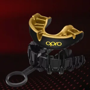 Капа OPRO Gold доросла (вік 11+) Black/Gold (art.102504001)