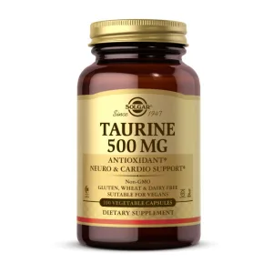 Taurine 500 mg 250 Vegetarian Capsules