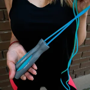 Скакалка PowerPlay 4204 класичний Jump Rope блакитна 2,7 m.