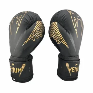 Рукавички боксерські VNM 10 унцій чорний матовий