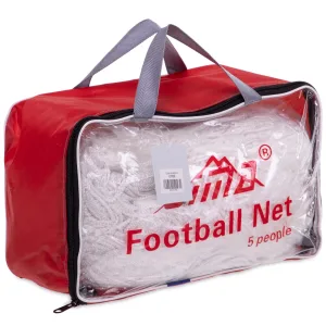 Сітка на ворота футбольні в комплекті з 2 штук CIMA 7,32х2,44х1,5м білий