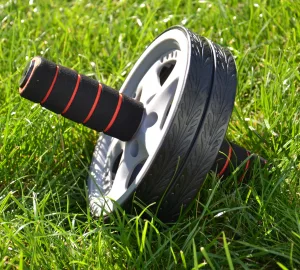 Колесо для преса Power System PS-4042 Dual Core Ab Wheel Grey/Чорний