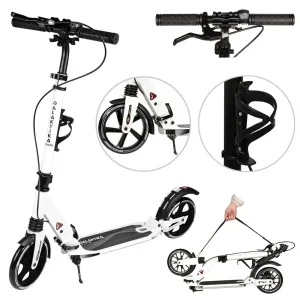 Самокат Galaktika d-20 см, дискове гальмо, чорний