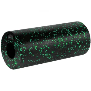 Масажний ролик (роллер) гладкий PowerPlay PP-4348 2 in 1 EPP Foam Roller чорно/зелений 33x14 см