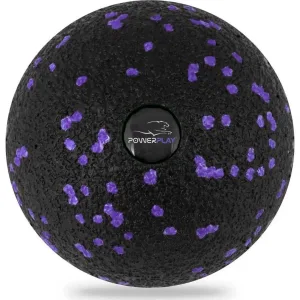 Масажний набір PowerPlay PP_4015 EPP Foam Roller Set 4 in1 2 ва роли + 2 ва м'ячі Чорно Фіолетовий