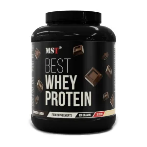 Best Whey Protein + Enzyme - 900 г Полуниця