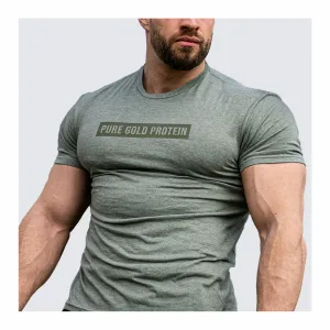 Pure Gold Protein T-Shirt зелений - XL