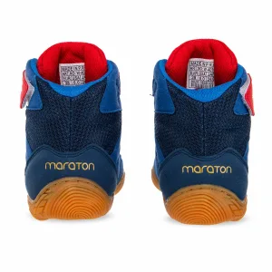 Борцовки Wrestling MARATON W4010-3 синій-червоний - 40