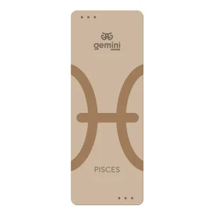 Килимок для йоги каучуковий поліуретан Pro Zodiac PISCES Sport Pro риби183 см*68 см*5 мм