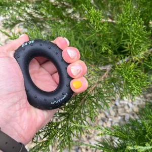 Еспандер кистьовий силіконовий PowerPlay PP-4338 Hand Grip Hard 30 кг. чорний