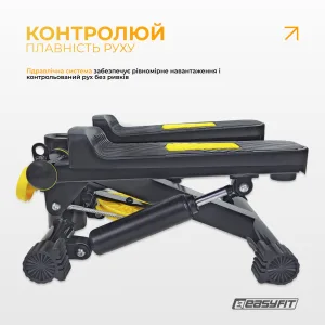 Степпер с эспандерами EasyFit Pace-A с прямым ходом