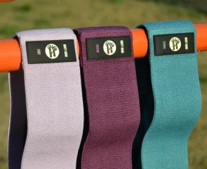 Набір тканевих гумок для фітнесу та спорту Power System PS-4097 Booty Band Set 3 шт.