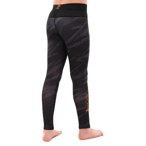 Костюм компресійний дитячий рашгард лонгслів штани та шорти VNM UFC FIGHT WEEK 2XS-L, чорний-сірий 9540B-9640B-V5031 L