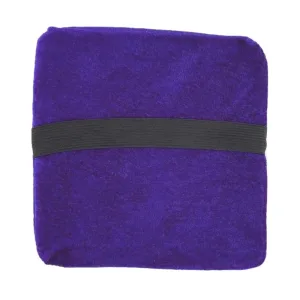 Подушка для растяжки под ногу 16,5 x 16,5 x 3 см - фиолетовый