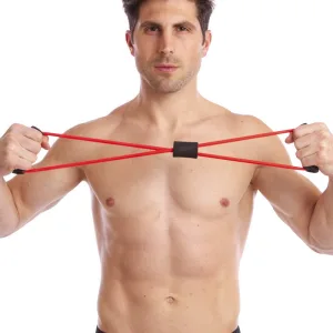 Еспандер EasyFit вісімка трубчастий зелений