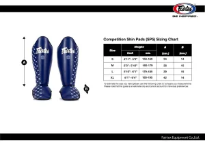 Захист гомілки та стопи Fairtex SP5 Shin Pads Black M