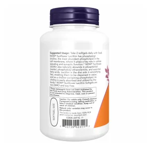 Sunflower Lecithin 1200 мг - 200 софтгель