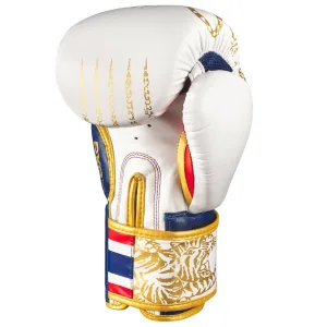 Боксерські рукавиці Phantom Muay Thai Gold Limited Edition 10 унцій (капа в подарунок)