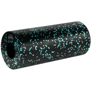 Масажний ролик роллер гладкий PowerPlay PP-4348 2 in 1-EPP Foam Roller Чорно/Блакитний 33x14 см.