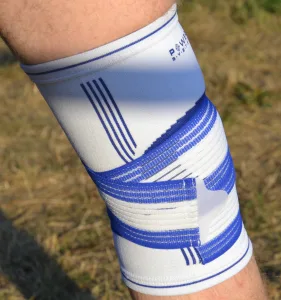 Knee Support Power System PS-6008 Knee Support Pro Blue/White 1 pc. L/XL