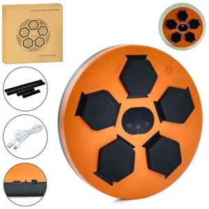 Боксерський тренажер електронні, настінний з дисплеєм та музичні колонки - 40 x 40 x 5 см