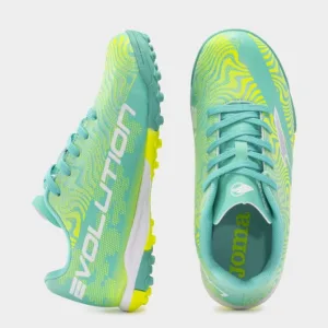 Сороконіжки дитячі Joma EVOLUTION JR Дет 33 розмір EVJW2415TF бірюзовий (Оригінал)