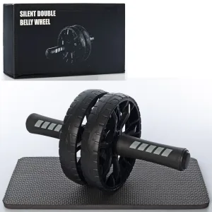 Колесо для преса (ролик гімнастичний) подвійне - 16 см