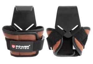 Крюки для тяги на запястье Power System PS-3300 Hooks Brown - L