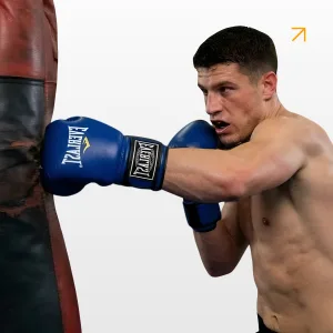 Боксерські рукавички Everlast 8 унцій сині