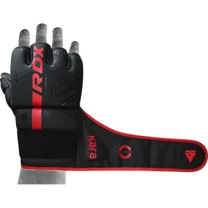Рукавиці для ММА RDX F6 KARA Matte Red L