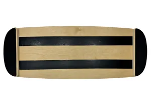 Балансувальна дошка EasyFit баланс борд з валиком чорний