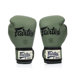 Боксерські рукавиці Fairtex BGV11 Green 16 унцій (бинти в комплекті)