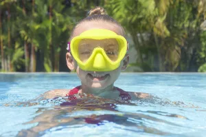 Маска для плавання BESTWAY 3+ 22057 синій