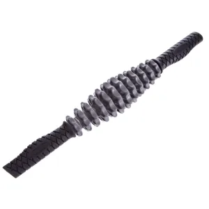 Масажер-палка роликова квітка Сірий