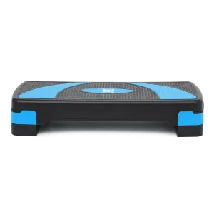 Степ платформа PowerPlay 4358 3 рівні 10 15 20 см By Step Чорно/Синя