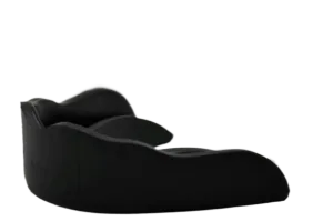 Капа боксерська PowerPlay 3317 SR доросла (вік 11+) чорна