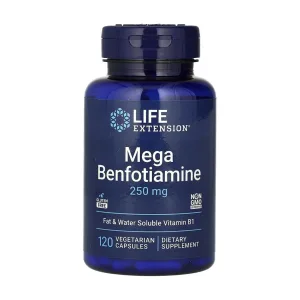 Mega Benfotiamine 250 мг - 120 капсул