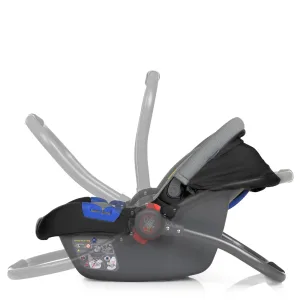 Автокрісла (бебікокон) ME 1043 NEWBORN+ чорний-сірий