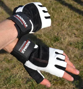 Рукавички для фітнесу MadMax MFG-269 Professional White M
