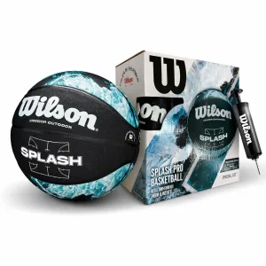 Баскетбольний м'яч у подарунковій коробці + насос Wilson SPLASH PRO BSKT розмір 7 WZ2014501 XP Оригінал
