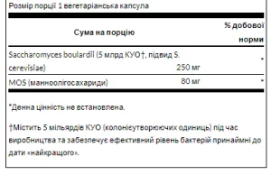 Saccharomyces Boulardii - 30 капсул