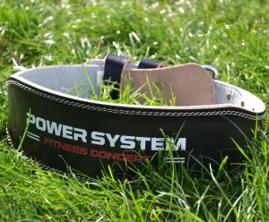 Пояс для важкої атлетики Power System PS-3100 Power шкіряний Black - XXL