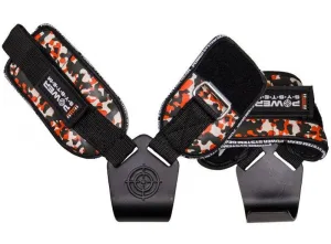 Гаки для тяги на зап'ястя Power System PS-3370 Hooks Camo Black/Red - L