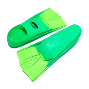 Ласти для плавання розмір 27-29 зелено-салатовий