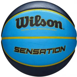 М'яч баскетбольний Wilson Sensation SR 295 orange/blu size7