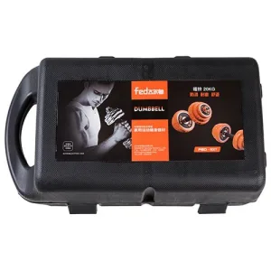 Гантелі розбірні хромовані з грифом у валізі 2 шт по 10 кг